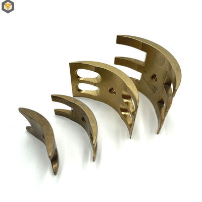 2D/3D/Drawing Brass Custom Parts CNC 金属鍛造機械で磨きで磨いた部品