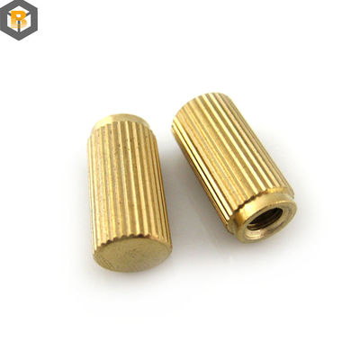 合金 螺紋 挿入ナッツ 青銅 CNC ターニング パーツ マイクロ加工 0.002-0.01mm 部品