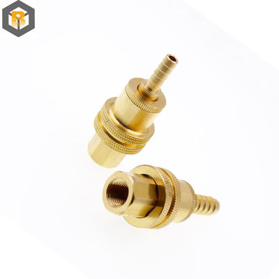 オーダーメイド金属鋳造 M CNC Brass ターニングパーツ 製造 Brass クープリングマシン パーツ