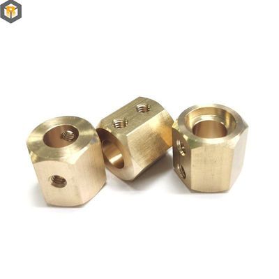 高精度 パーソナライズされた CNC 機械部品 ローツの回転 銅合金材料