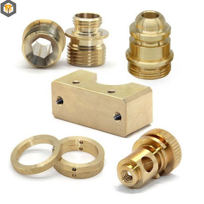 銅合金 5 軸 CNC フレッシング 機械部品 2D / 3D / 図面によるカスタム 高精度