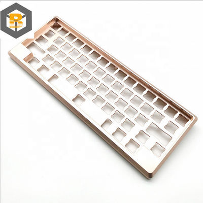 キーボードCNC加工 OEM用の機械キーボードハウジング アルミニウムCNC機械部品