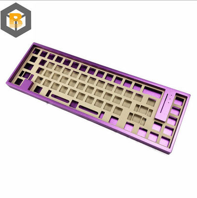 キーボードCNC加工 OEM用の機械キーボードハウジング アルミニウムCNC機械部品