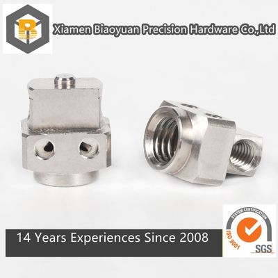 ISO オーダーメイド 高精度銅加工部品 ステンレス鋼 CNC 機械部品
