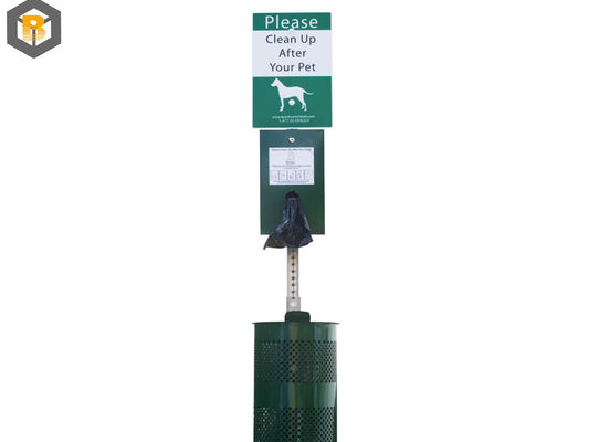 ステンレス鋼 ペット廃棄物 ステーション ポスト 犬の糞袋 配送 ステーション メタル加工 機械部品